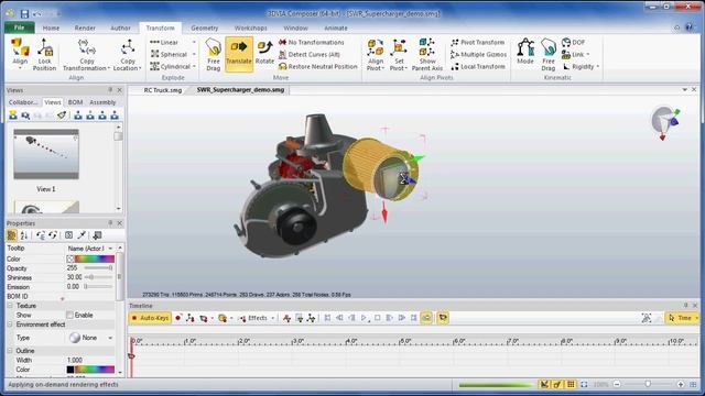 Rendering with SOLIDWORKS Composer смотреть онлайн