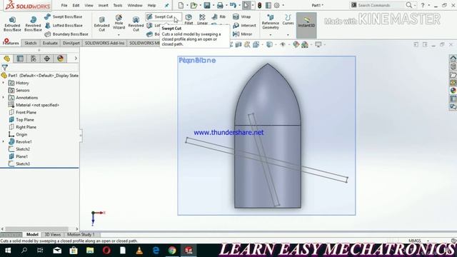 Designing PROPELLER in SolidWorks - 05 смотреть онлайн