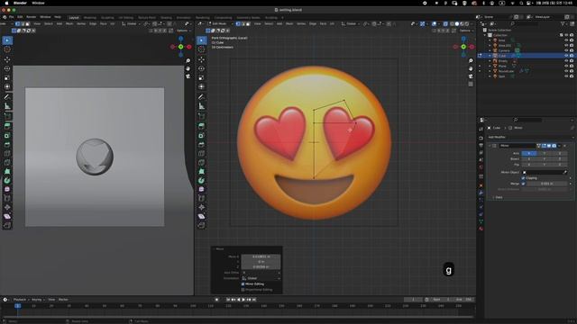 [Blender Tutorial] 이모지 모델링 смотреть онлайн