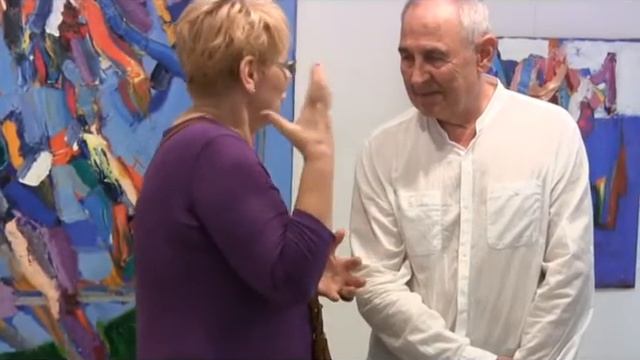 Виставка «СТРІЧКИ» Ганни Криволап у галереї «Триптих АРТ» смотреть онлайн