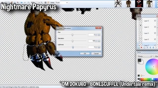 Nightmare PAPYRUS | Speed Edit! смотреть онлайн