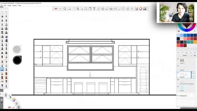 BEST TIPS in presenting a RENDERED Interior Elevation смотреть онлайн