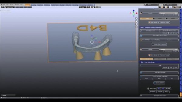 #50  design  ibar blender for dental