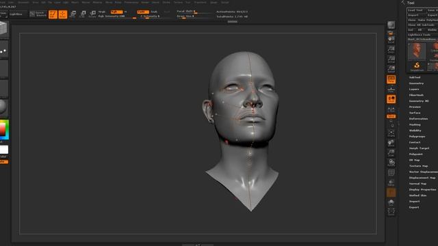 ZBrush tutorial - qRemesher & ProjectAll смотреть онлайн