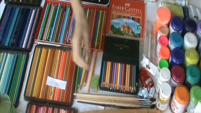 My art supplies. Или, мои любимые материалы. смотреть онлайн
