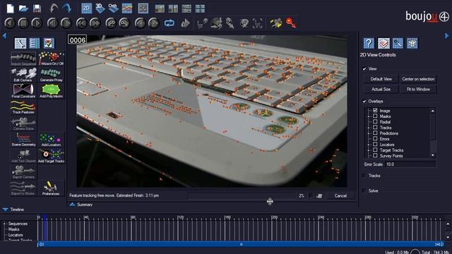 3D motion tracking tutorial - Boujou, 3DS MAX, After Effects - 1/3 смотреть онлайн