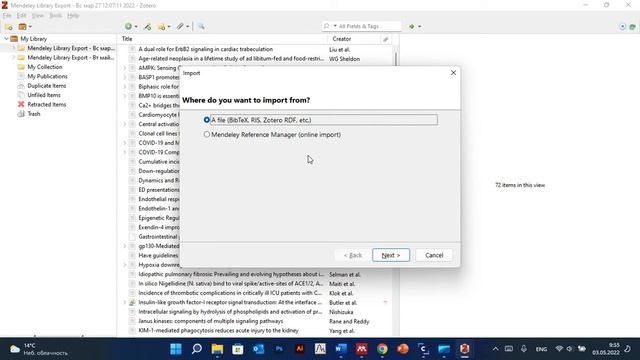 How to import/export and linking Mendeley with Zotero смотреть онлайн