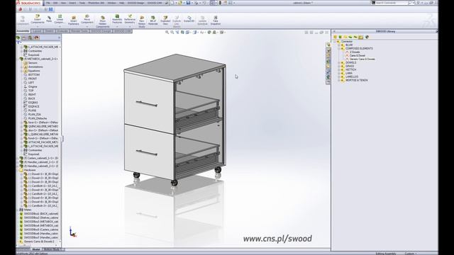 SWOOD Design w SOLIDWORKS смотреть онлайн