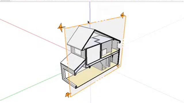 SketchUp- Cutting plans and sections.flv смотреть онлайн