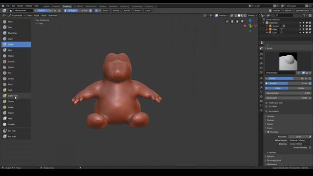 Create a Dinosaur Character | Part 1 | Base Meshes | Blender 2.8 смотреть онлайн
