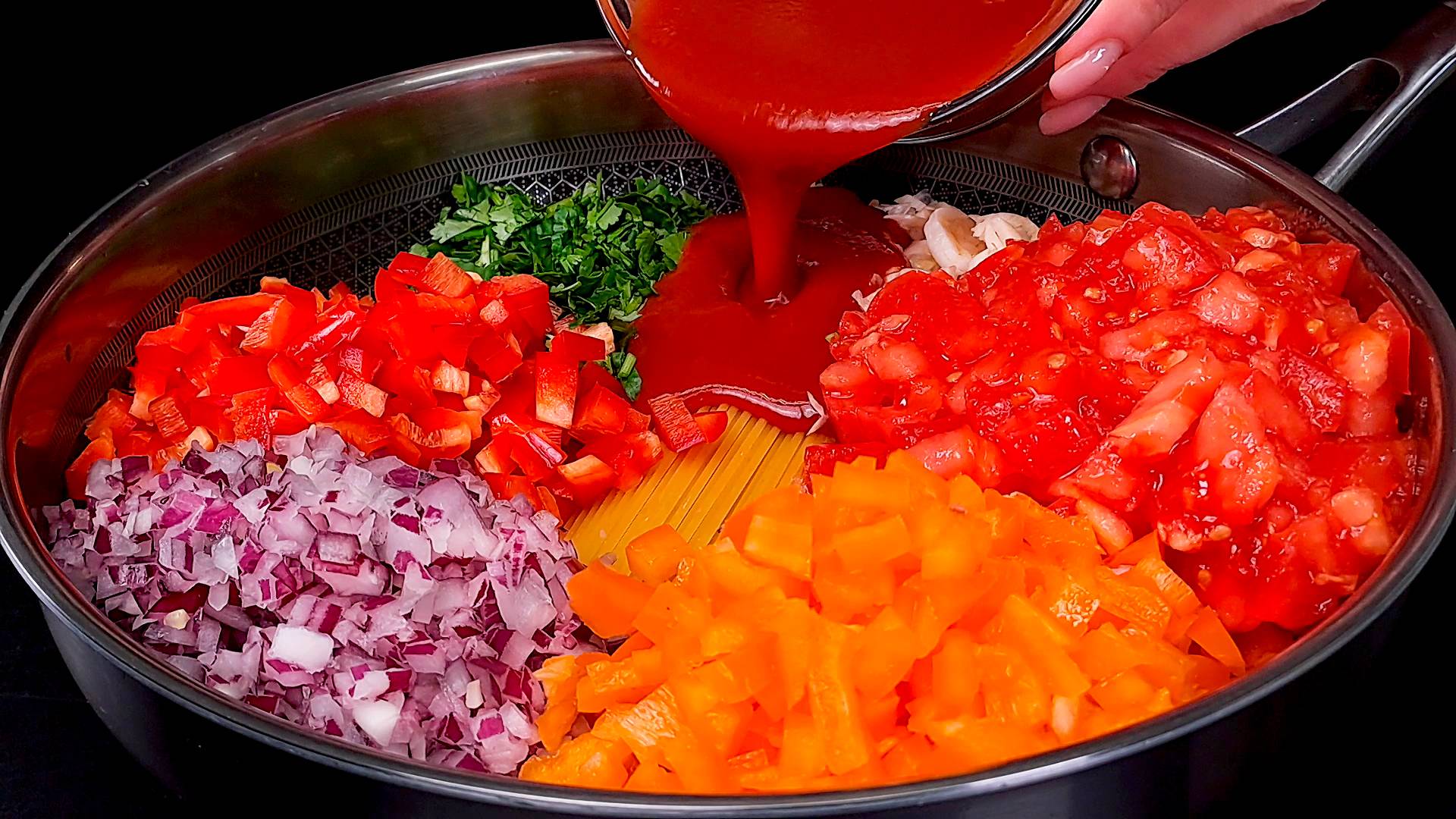Паста такая вкусная, я готовлю ее 3 раза в неделю! Этот рецепт покорит вас! смотреть онлайн