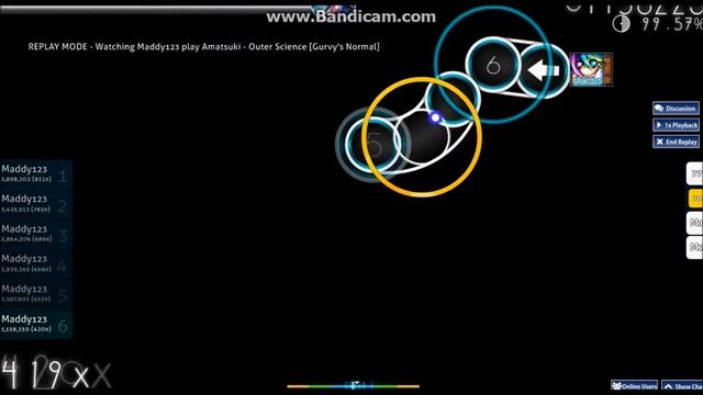 Amatsuki - Outer Science [Gurvy's Normal] with HR AND SO смотреть онлайн