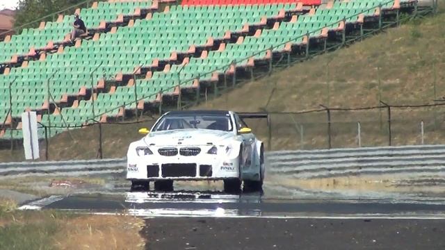 BMW ALPINA B6 GT3 - Race - Hungaroring 2011 - 1080p HD смотреть онлайн