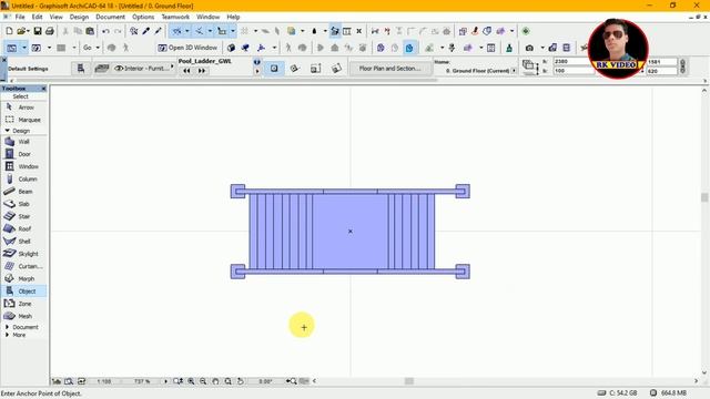 | Archicad Tutorial | - | Instant Customize and use of Rolled Ladder into MEP Plan |3D Tutorial | смотреть онлайн