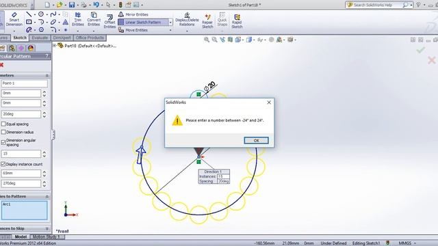 SolidWorks Tutorial in Tamil 19: Circular Pattern | Sketch смотреть онлайн