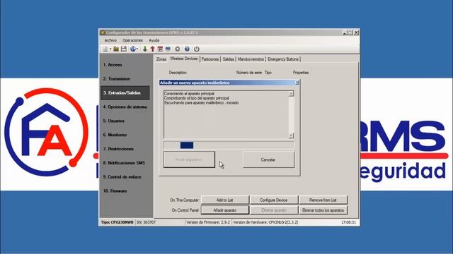 Como programar un panel de alarma EBS CPX230NWB смотреть онлайн