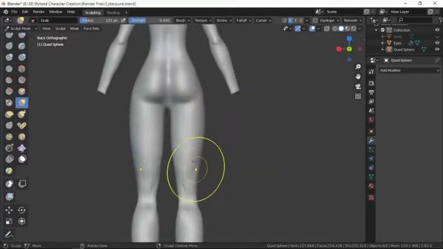 3D Stylized Character - Body Sculpting ( Timelapse ) смотреть онлайн