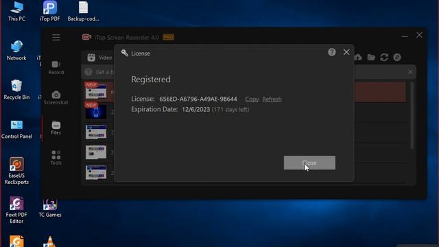 HOW TO ACTIVATE THE ITOP SCREEN RECORDER FREE WITH LICENSE KEY 100% WORKING#viral @rehman2008 смотреть онлайн