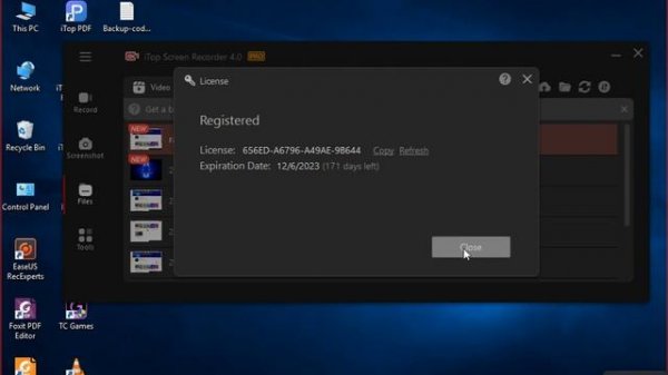 HOW TO ACTIVATE THE ITOP SCREEN RECORDER FREE WITH LICENSE KEY 100% WORKING#viral @rehman2008
