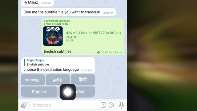 How to convert subtitles to different languages|Subtitel translator BOT| Multiple language subtitle смотреть онлайн