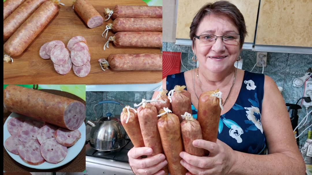 Домашняя колбаса. Подробный рецепт. 0103.25 смотреть онлайн