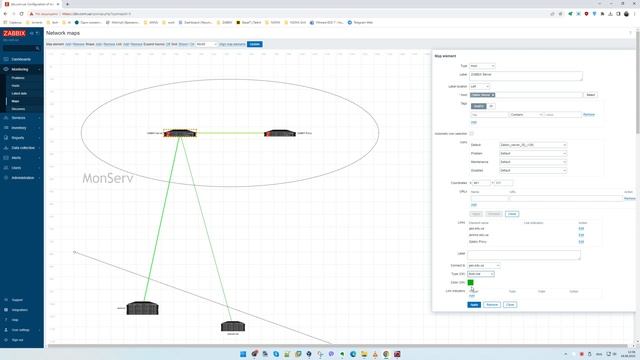 ZABBIX 6.4 | Создание карты сети | Network Map смотреть онлайн