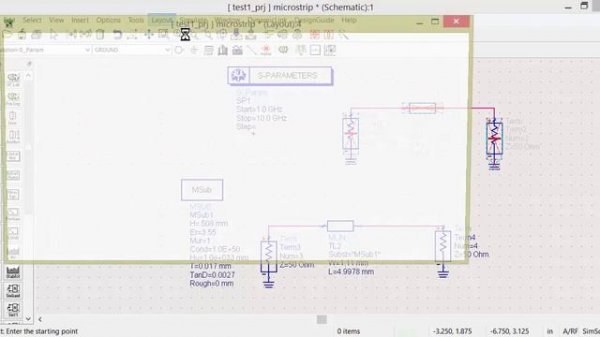 ADS (Advanced Design system) TUTORIAL-Microstrip Line Design
