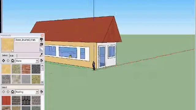 How to make 3D House with SketchUp app. смотреть онлайн