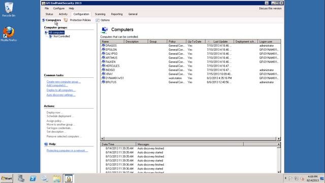 GFI EndPointSecurity Demostración en español смотреть онлайн