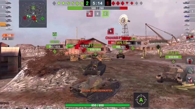 Leopard (1745 урона, 2 уничтоженных) / WOT Blitz Replay смотреть онлайн