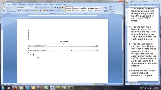 Report-45-23-Table of Contents смотреть онлайн