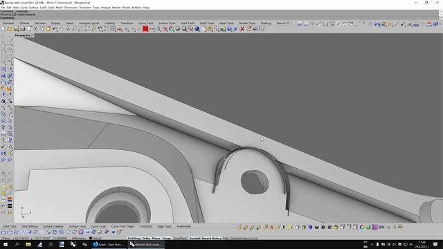 Basic modeling in Rhino 7 смотреть онлайн