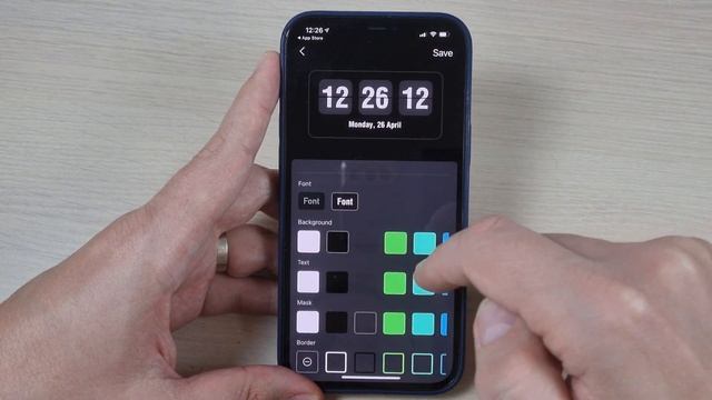 How to Add a Big Clock on iPhone Screen смотреть онлайн