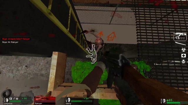 Witch shuffles me around like a blender — Left 4 Dead 2 смотреть онлайн