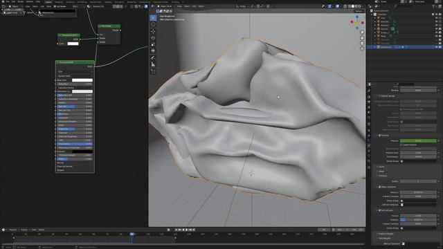 Plastic Vacuum Pack Simulation in Blender - TUTORIAL смотреть онлайн