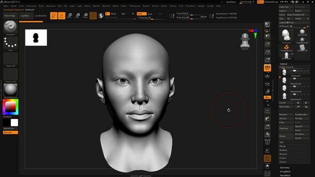 Heads BaseMesh HighPoly смотреть онлайн