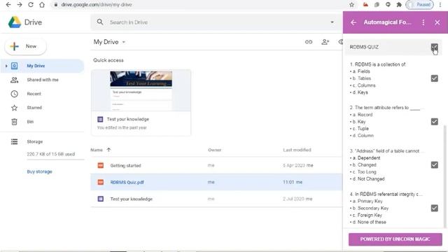 PDF TO GOOGLE FORM |DOC TO GOOGLE FORM| Change PDF to Google form | PDF to google form converter смотреть онлайн