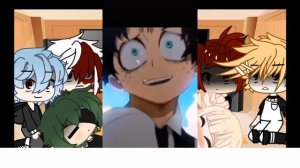 MHA Reacts to villain Deku's МГА реагирует на злого деку