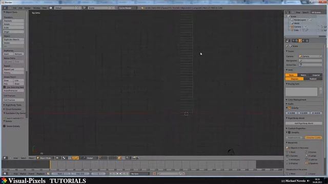 Blender Technics Tutorial - Bending stairs with curves смотреть онлайн