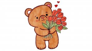 Рисуем простой рисунок на 8 марта/рисунки маме на 8 марта