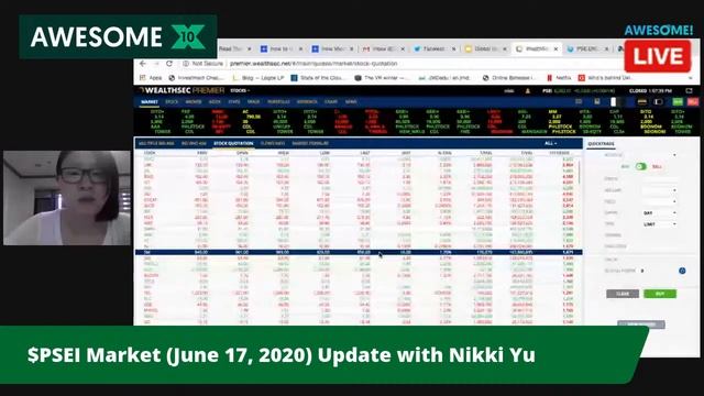 $PSEI Market Update (June 17, 2020) with Nikki Yu смотреть онлайн