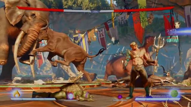 Injustice 2 - Aquaman VS Donatello