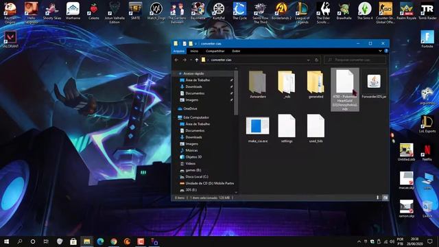 CONVERTER NDS EM CIA