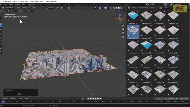 Create A Realistic Background Environment in Blender | City Scapes Blender Tutorial смотреть онлайн