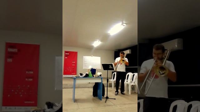Fantasia Sul América - Cláudio Santoro - Trombone: Luandrey смотреть онлайн