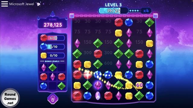 Microsoft Jewel Plus Game - GamePlay Walkthrough смотреть онлайн