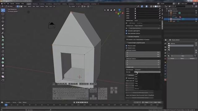 Create Custom Collision mesh in Blender 2.8 and export it to Unreal 4.23.1 смотреть онлайн