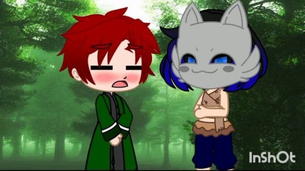 Tanjiro and Inosuke's first kiss Inostanji (Inosuke x Tanjiro)