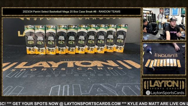 202324 Panini Select Basketball Mega 20 Box Case Break #8 RANDOM TEAMS смотреть онлайн