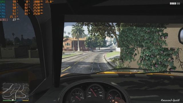 МиниПК Ninkear Mbox 11 (GTA5, 720P, низкие)
